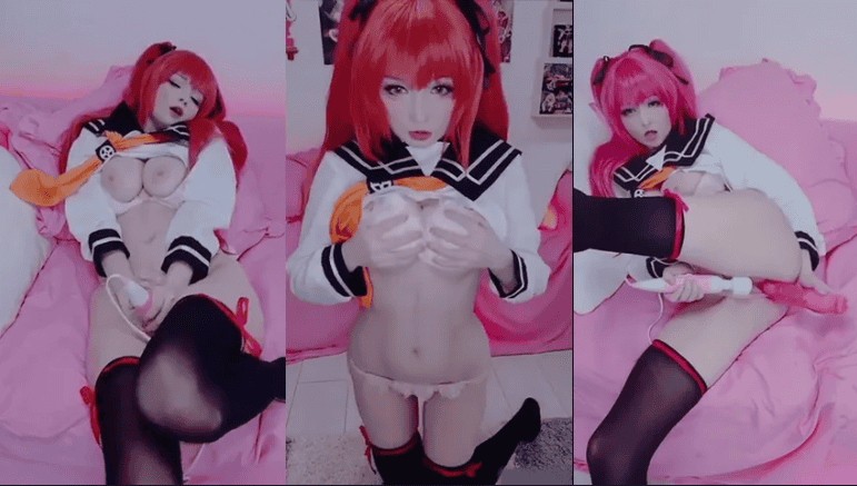 Indo 2024 Viral Hidori Rose Cantik Toge Cosplay Binal